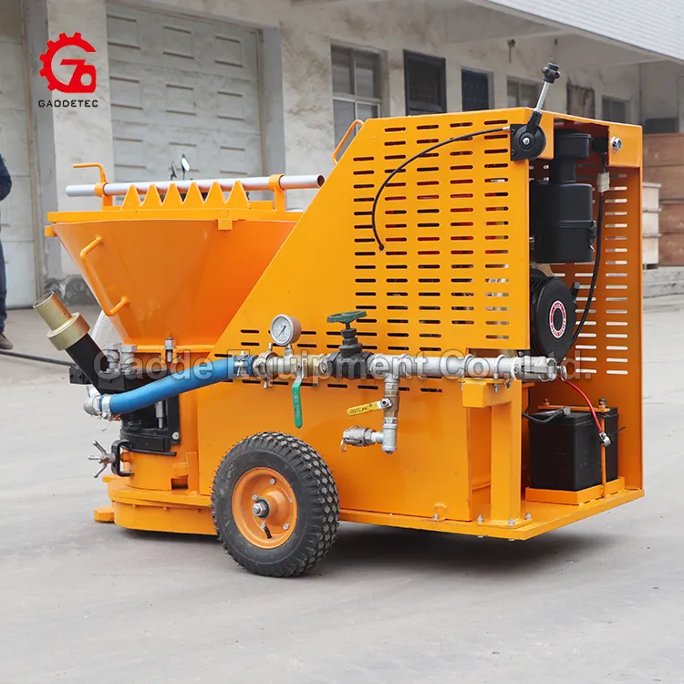 GAODETEC GZ-6DR/RD Low-Dust Refractory Gunite Machine For Structural Support